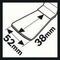 Schaber ATZ 52 SFC B.52mm Starlock Klingen-L.38mm HCS BOSCH