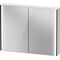 Duravit Spiegelschrank XVIU Sensor-Version 800x1020x156mm Prof sw ma