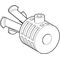 Geberit Wandbefestigung WB9N-T Flow 300, 4U Wand-WC