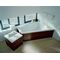 Duravit Badewanne PAIOVA 1700x1300mm, 1 Rückenschräge rechts weiß