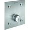 Schell Wandeinbau-Dusche LINUS B D-SC-M Selbstschl. M-Wasser Front Edelstahl