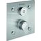 Schell Wandeinbau-Dusche LINUS Bas D-C-M CVD-Touch-Elektronik Batt/Netz 6/9 V Fr