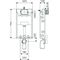 Schell WC-Montagemodul MONTUS C-N 120 Nassbau, mit UP-Spülkasten 12 cm