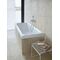 Duravit Rechteck-Badewanne HAPPY D.2 2 Rückenschrägen 1800x800mm weiß