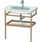 Duravit Handtuchhalter DURASTYLE 440x740mm m Abl. weiß matt/eiche massiv