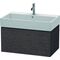 Duravit Waschtischunterbau L-CUBE 394x784x459mm eiche dunkel gebürstet