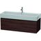 Duravit Waschtischunterbau L-CUBE 394x1184x459mm kastanie dunkel