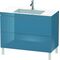 Duravit Waschtischunterbau L-CUBE m WT Vero Air 698x1000x480mm 1 HL St Bl