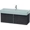 Duravit Waschtischunterbau VERO AIR 440x1184x431mm eiche dunkel gebürstet