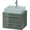 Duravit Konsolenunterschrank X-LARGE 440x600x478mm flannel grey hochglanz