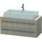 Duravit Konsolenunterschrank X-LARGE 440x1000x478mm pine silver