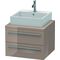 Duravit Konsolenunterschrank X-LARGE 440x600x548mm cappucino hochglanz