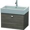 Duravit Waschtischunterbau BRIOSO Griff chrom 442x684x459mm pine terra