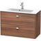 Duravit WT-Unterbau BRIOSO COMPACT Griffe chrom 553x820x389mm basalt matt