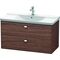 Duravit Waschtischunterbau BRIOSO Griffe chr 561x1020x479mm NB dunkel
