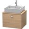 Duravit Konsolenunterschrank BRIOSO Gri chr 442x620x480mm europäische eiche