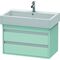 Duravit Waschtischunterbau KETHO 440x750x410mm lichtblau matt