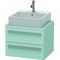 Duravit Konsolenunterschrank X-LARGE 440x600x478mm lichtblau matt