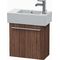 Duravit Waschtischunterbau X-LARGE 228x450x442mm Ans links nussbaum dunkel