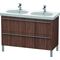 Duravit Waschtischunterbau X-LARGE 1150x470x668mm nussbaum dunkel
