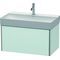 Duravit Waschtischunterbau XSQUARE 397x784x460mm lichtblau matt