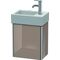 Duravit Waschtischunterbau XSQUARE 397x364x240mm Türansch li capp hochglanz