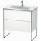 Duravit Waschtischunterbau XSQUARE 832x810x478mm weiß matt