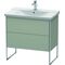 Duravit Waschtischunterbau XSQUARE 805x810x473mm taupe seidenmatt