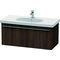 Duravit Waschtischunterbau X-LARGE 458x1000x448mm kastanie dunkel