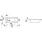 Laufen Einbau-Badewanne LAUFEN PRO 1695x705mm weiß