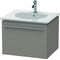 Duravit Waschtischunterbau X-LARGE 497x600x456mm basalt matt