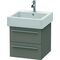 Duravit Waschtischunterbau X-LARGE 443x450x448mm flannel grey seidenmatt