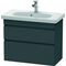 Duravit Waschtischunterbau DURASTYLE 730x350mm graphit matt
