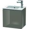 Duravit Waschtischunterbau L-CUBE 294x420x400mm Ans li fla grey hochglanz