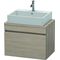 Duravit Konsolenunterschrank DURASTYLE 512x700x478mm pine silver