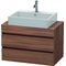 Duravit Konsolenunterschrank DURASTYLE 512x800x478mm nussbaum natur