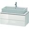 Duravit Konsolenunterschrank L-CUBE 400x920x477mm weiß hochglanz