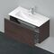 Duravit Waschtischunterbau D-NEO Compact 1 Auszug 440x810x372mm kastanie dunkel
