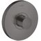 Thermostat SHOWERSELECT ROUND AXOR Highflow, Unterputz brushed black chrome