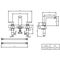 V&B 3-Loch-Waschtischbatterie LIBERTY 312x178x122mm, ohne Ablaufgarnitur chrom