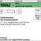 Senkschraube ISO 10642 Innen-6kt M20x 110 8.8 galv.verz. 25Stück - VPE: 25