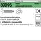 Spanplattenschraube R 89096 HAKO PZ 4x12-Z Stahl galv.verz. 1000St. - VPE: 1000