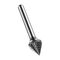 Frässtift Kopf-L.2,5mm HM Blank DORMER