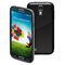 Case / Back-Cover für Samsung Galaxy S4, Hartsilikon, schwarz