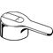 Grohe Hebelkopf chr 85mm Eurodisc ab Bj. 93