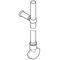 Grohe Spülrohrgarnitur f WC-Druckspüler Rondo A.S. chr