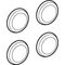 GE Abdeckkappen grau zu myDay Hochrank 814001