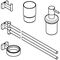 Grohe Bad-Set ESSENTIALS CUBE 4 in 1 chr