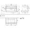 V&B Waschtischunterschrank COLLARO 100x54,8x50cm WT mttg m LED-B. Soft Grey