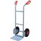 Stapelkarre H.1150mm Schaufel-L250xB320mm Luft-Bereifung Trgf.200kg blau PROMAT